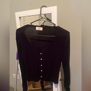 Black long sleeve shirt
